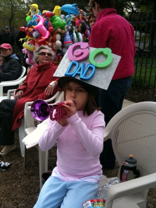 Check out the hat!!!