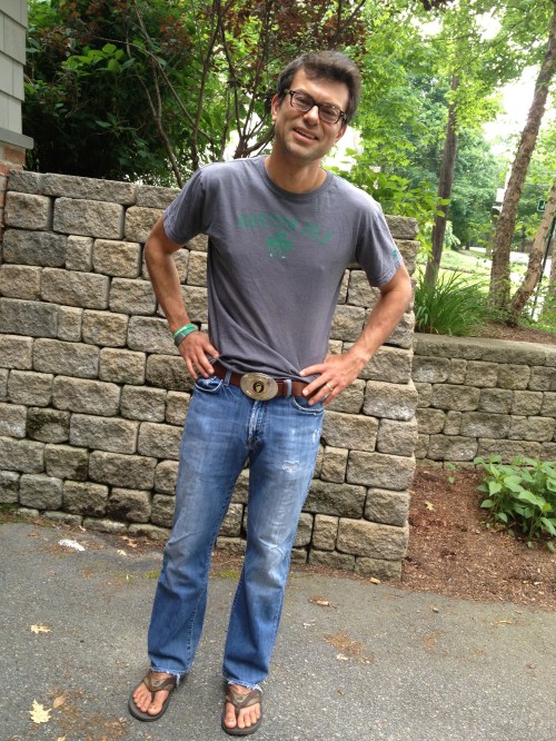 struggling to stay upright on Sunday