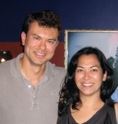 Me and a fellow Hapa - not quite White...not quite Asian